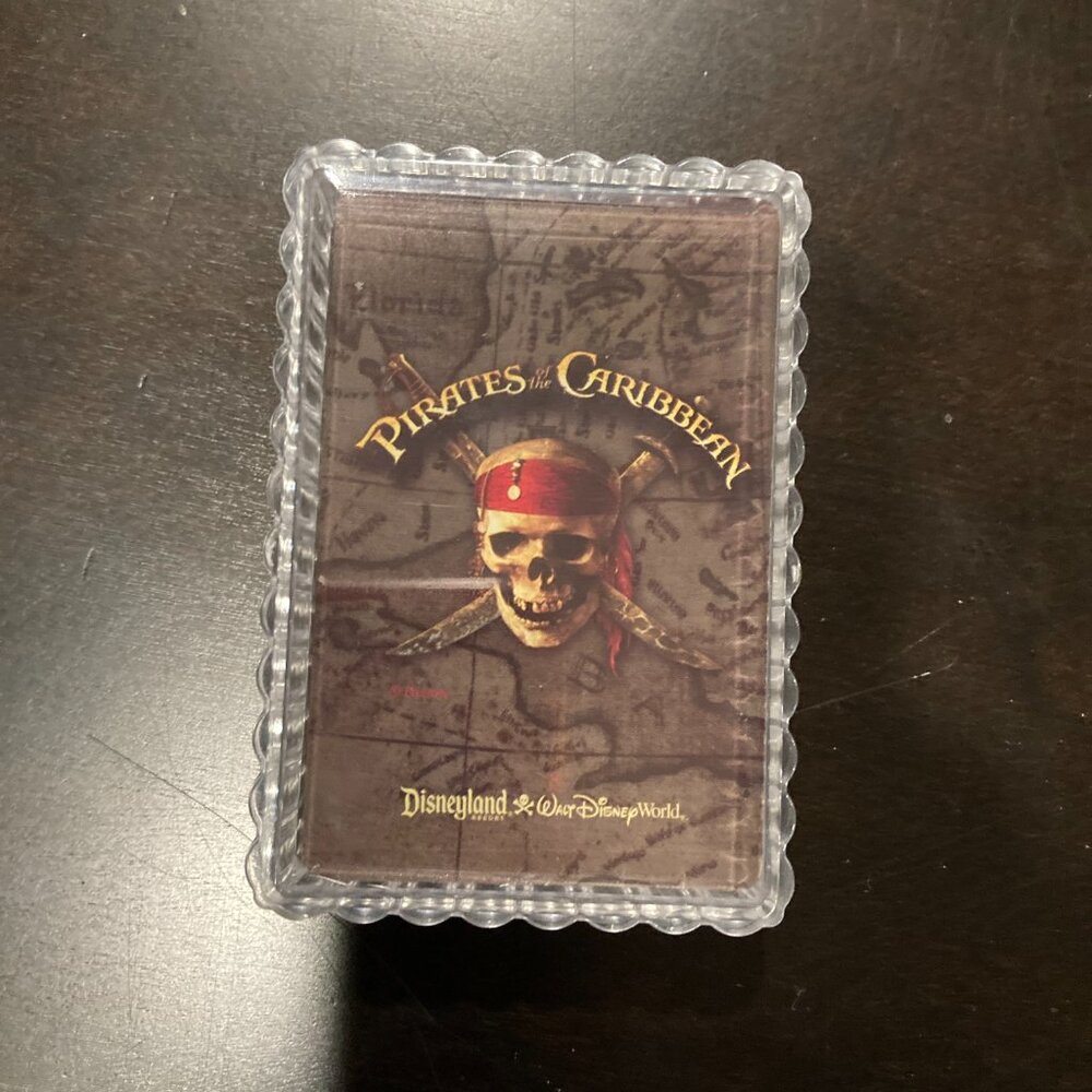 ❌SOLD❌ Pirates Of The Caribbean Playing Cards COMPLETE | Disneyland